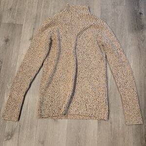 St. John Ribbed Mockneck Sweater Size XL